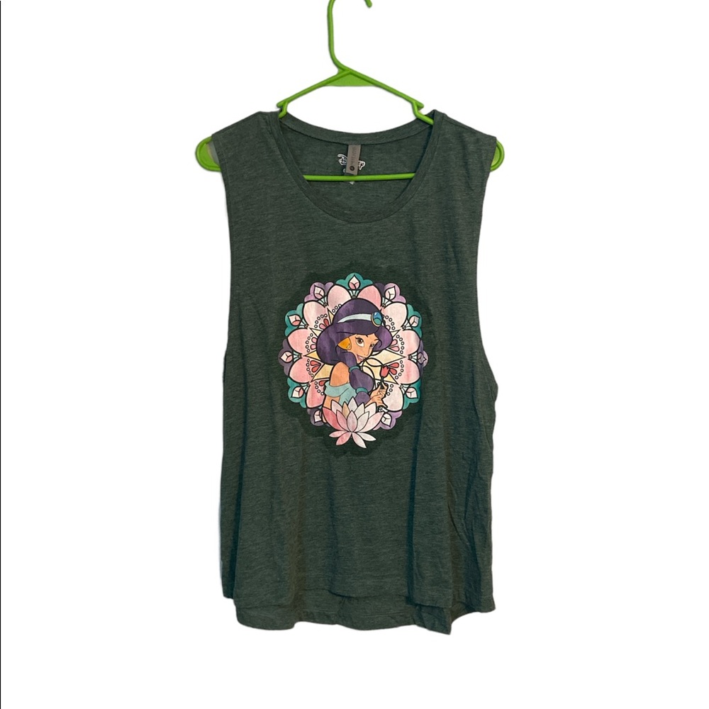 Jasmine Green Muscle Tee